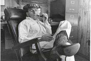 Smokey Yunick cowboy style